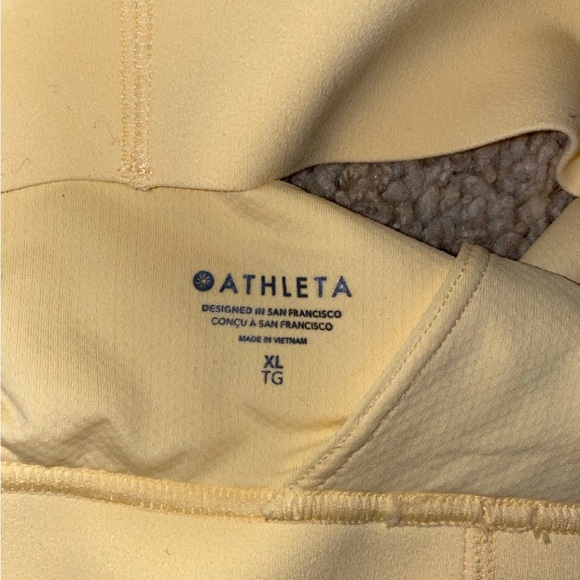 Athleta sports bra pale yellow size xl - Picture 4 of 6